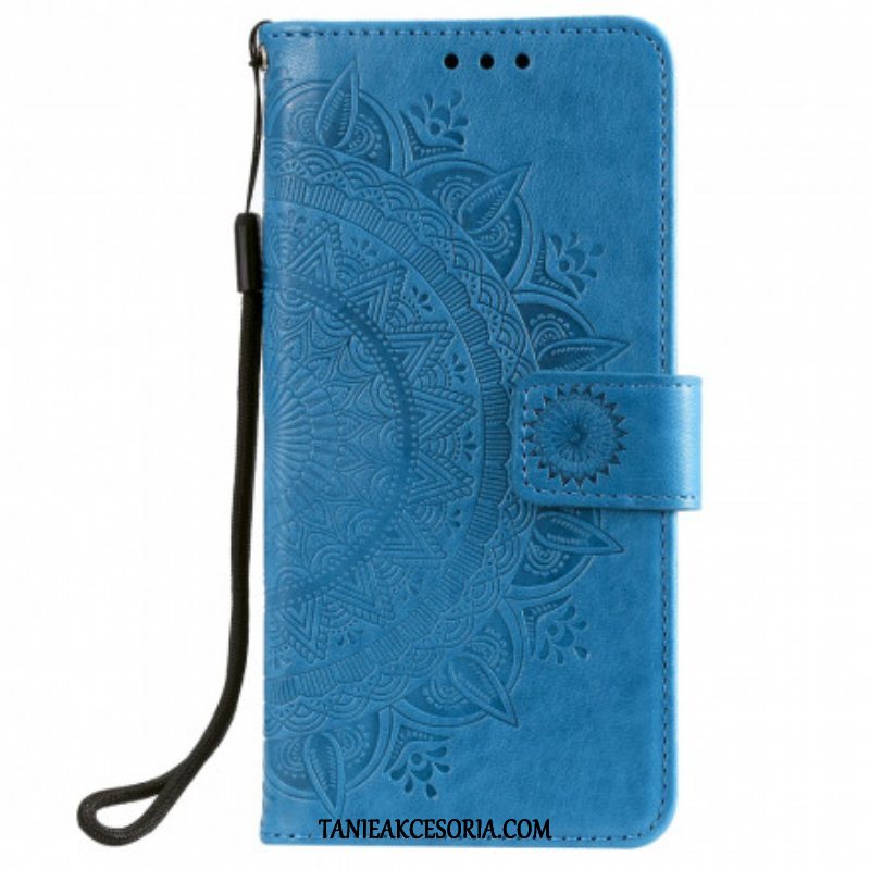 Etui Folio do Moto G50 Mandala Słońca