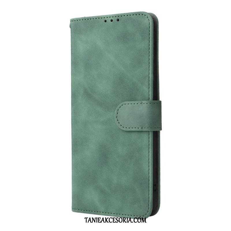 Etui Folio do Moto G51 5G Dotyk Skóry W Stylu Vintage