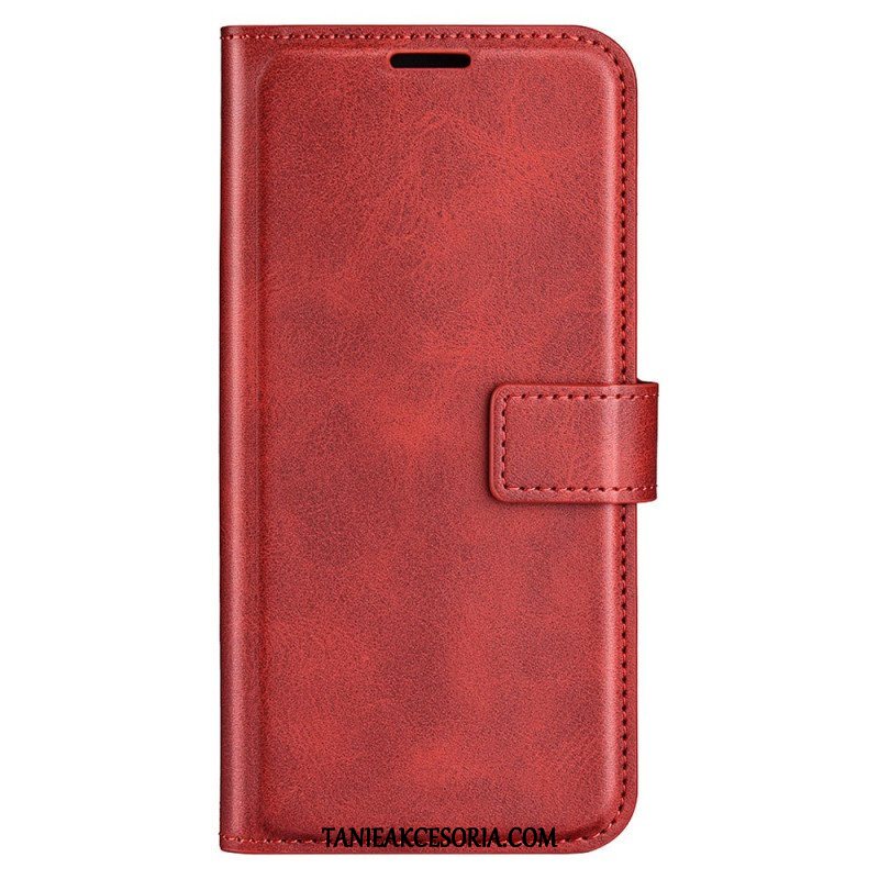 Etui Folio do Moto G73 5G Efekt Skóry