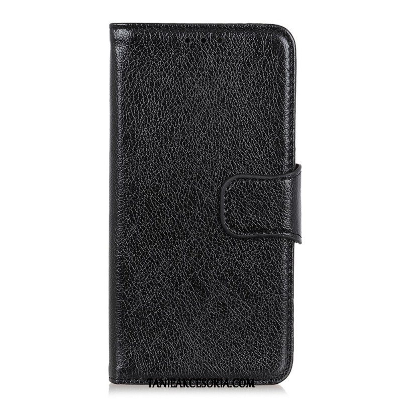 Etui Folio do OnePlus 10 Pro 5G Dwoina Skóry Nappa