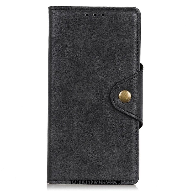 Etui Folio do OnePlus 10T 5G Przycisk Magnetyczny