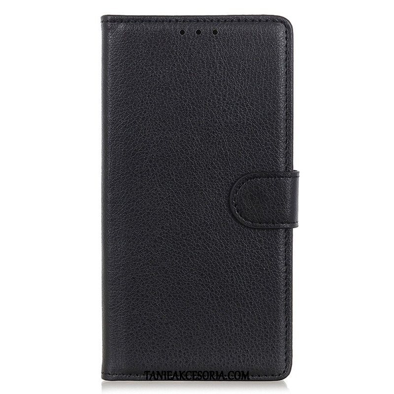 Etui Folio do OnePlus 10T 5G Tradycyjna Sztuczna Skóra