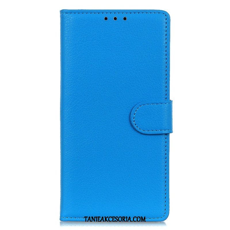 Etui Folio do OnePlus 10T 5G Tradycyjna Sztuczna Skóra