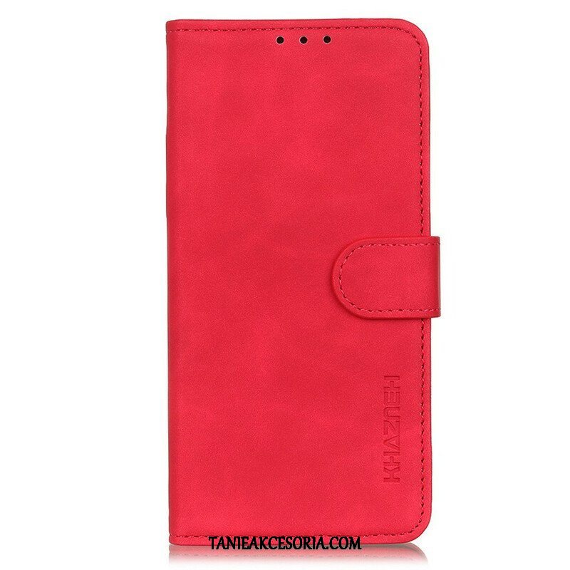 Etui Folio do OnePlus Nord 2 5G Matowy Efekt Skóry Vintage Khazneh