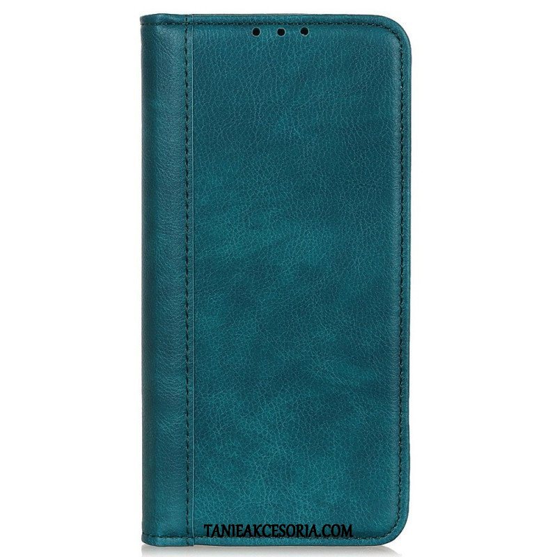 Etui Folio do OnePlus Nord 2T 5G Dwoina Skóry