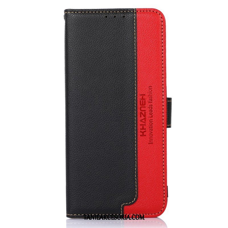 Etui Folio do OnePlus Nord CE 2 5G Dwukolorowy Kazneh