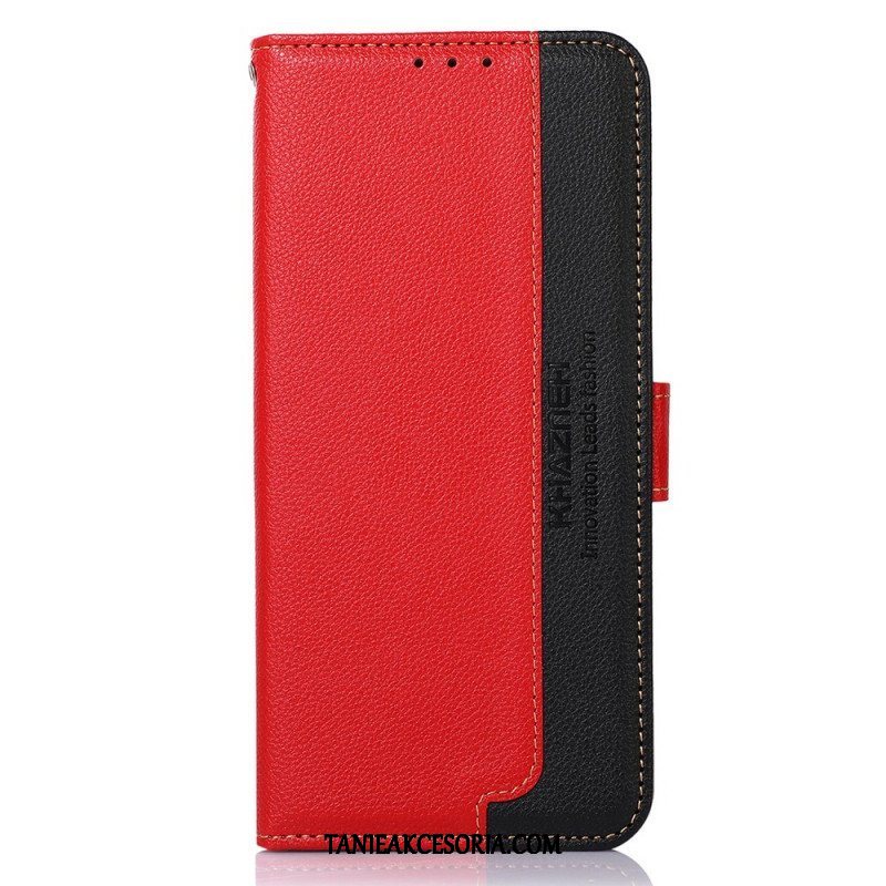 Etui Folio do OnePlus Nord CE 2 5G Dwukolorowy Kazneh