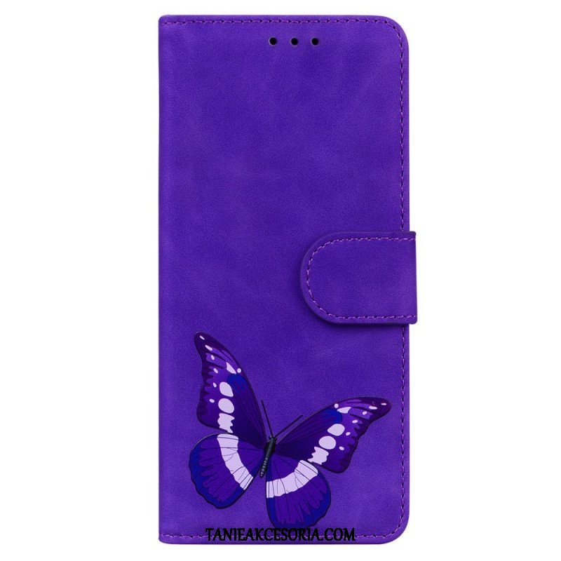 Etui Folio do OnePlus Nord CE 2 5G Dyskretny Motyl