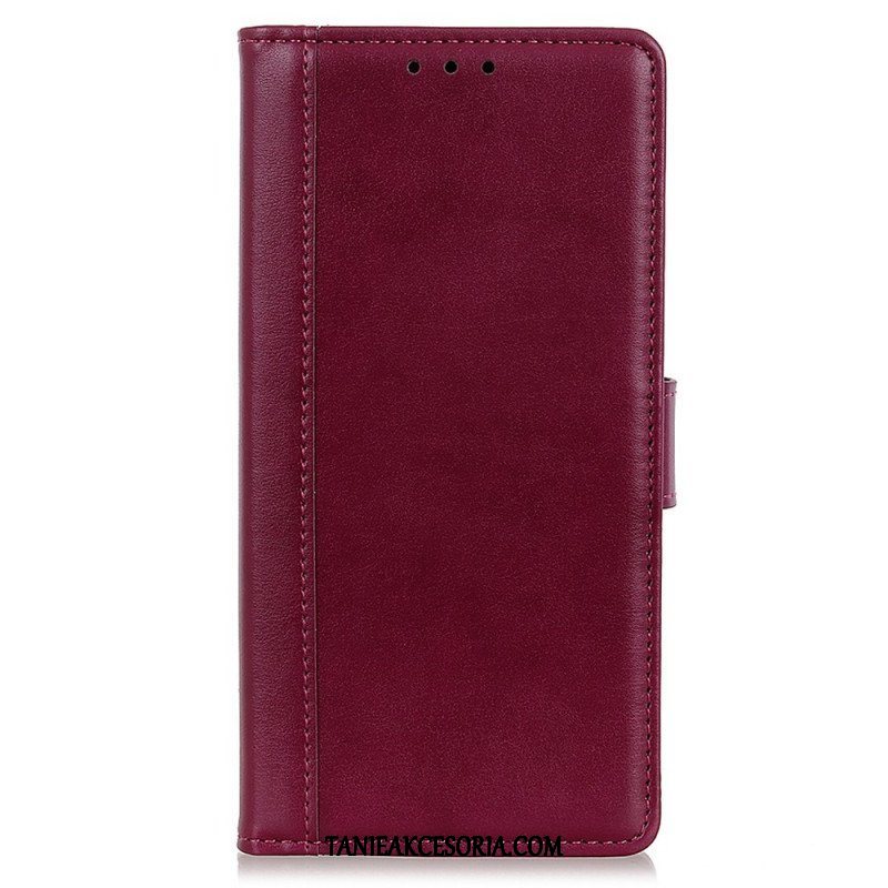 Etui Folio do OnePlus Nord CE 2 5G Klasyczna Sztuczna Skóra