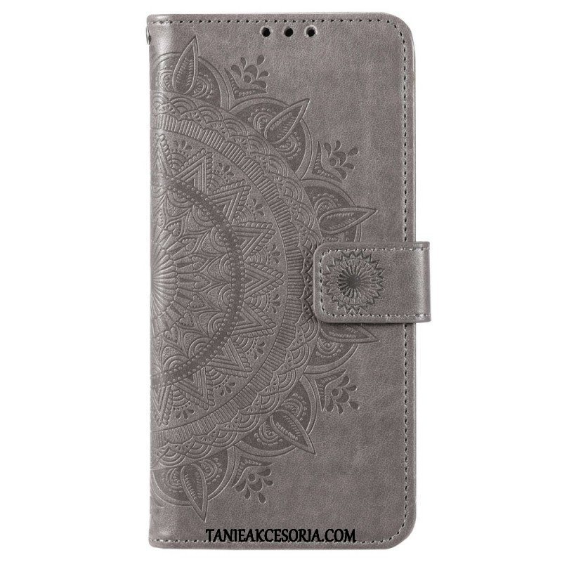 Etui Folio do OnePlus Nord CE 2 5G Kwiatowa Mandala