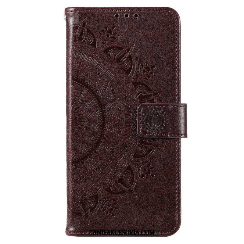 Etui Folio do OnePlus Nord CE 2 5G Kwiatowa Mandala