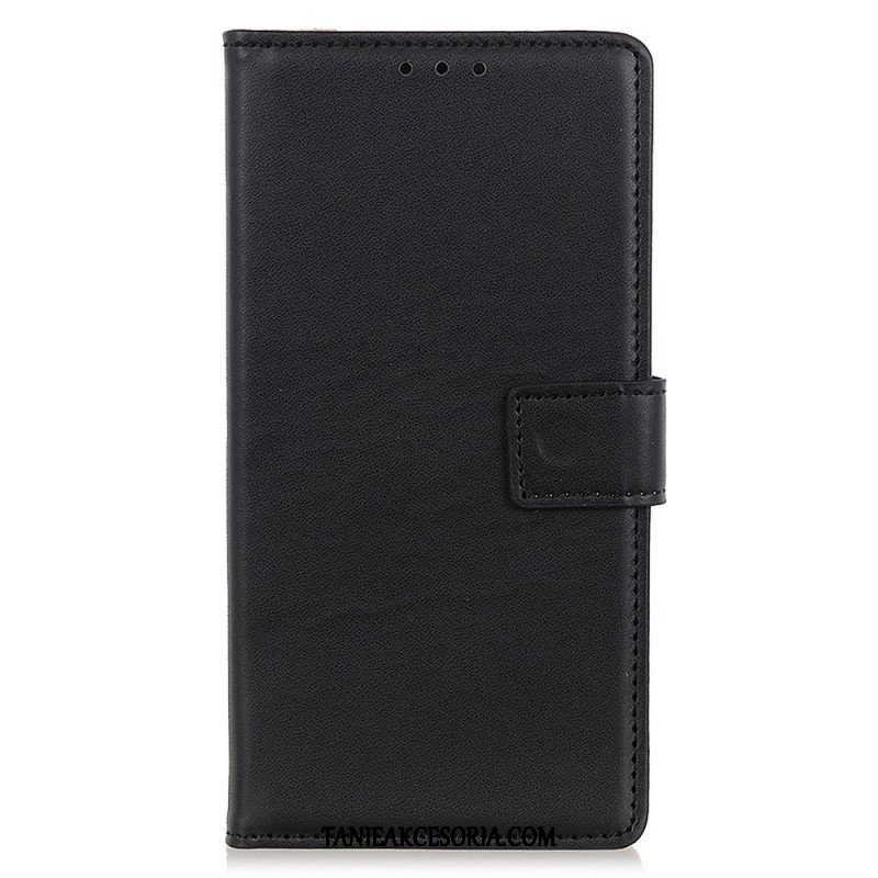 Etui Folio do OnePlus Nord CE 2 5G Odcisk Palca Z Imitacji Skóry