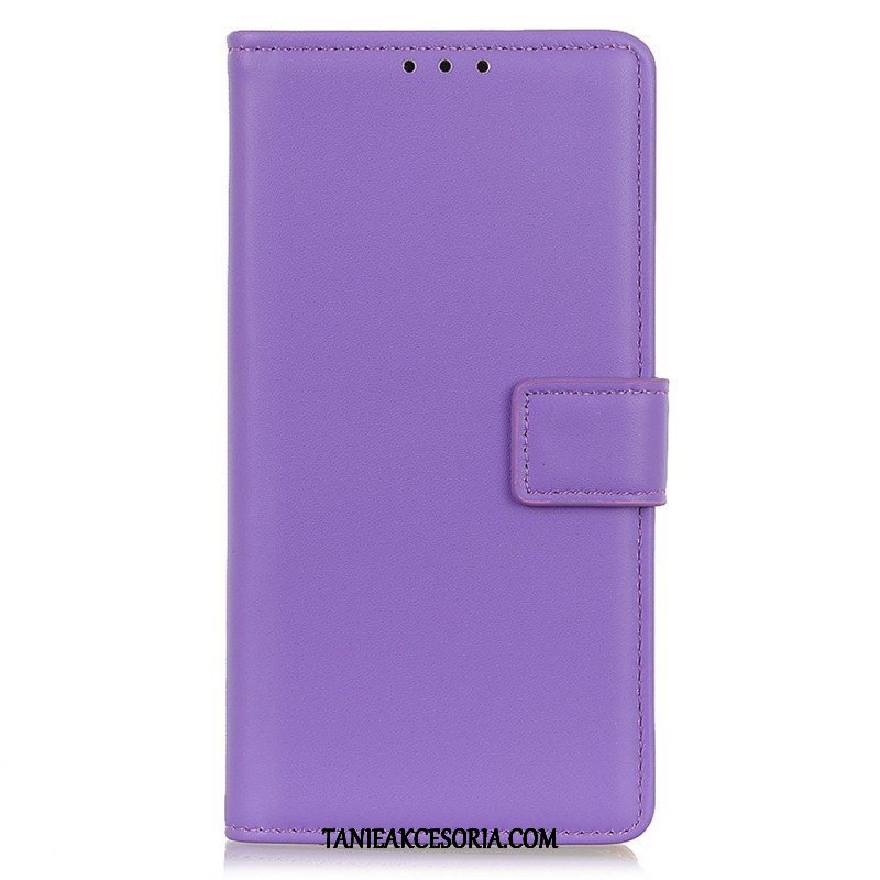 Etui Folio do OnePlus Nord CE 2 5G Odcisk Palca Z Imitacji Skóry