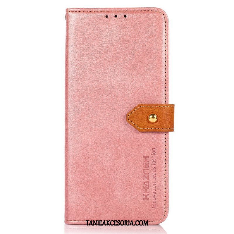 Etui Folio do OnePlus Nord CE 2 5G Przycisk Kazneh