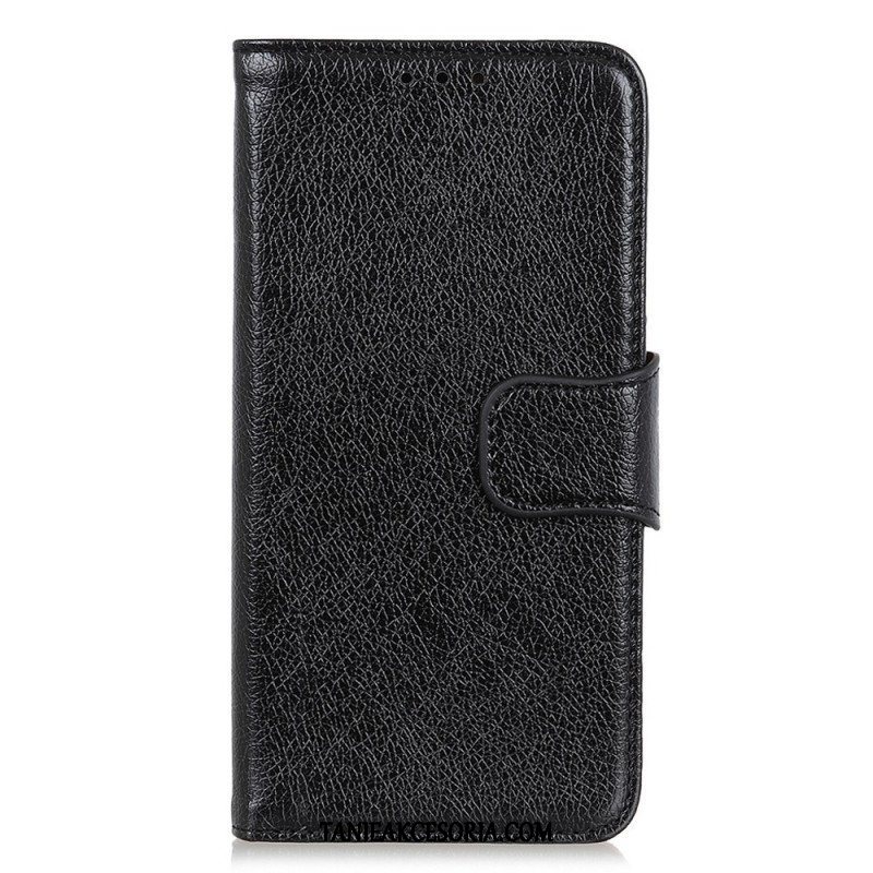 Etui Folio do OnePlus Nord CE 2 Lite 5G Dwoina Skóry Nappa