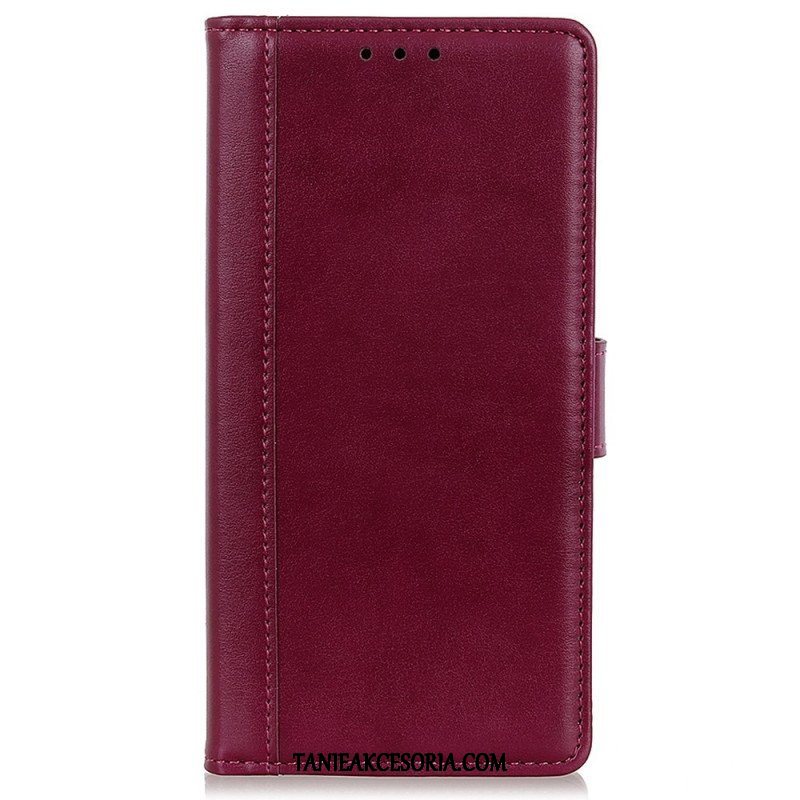 Etui Folio do OnePlus Nord CE 2 Lite 5G Stylizacja Skóry