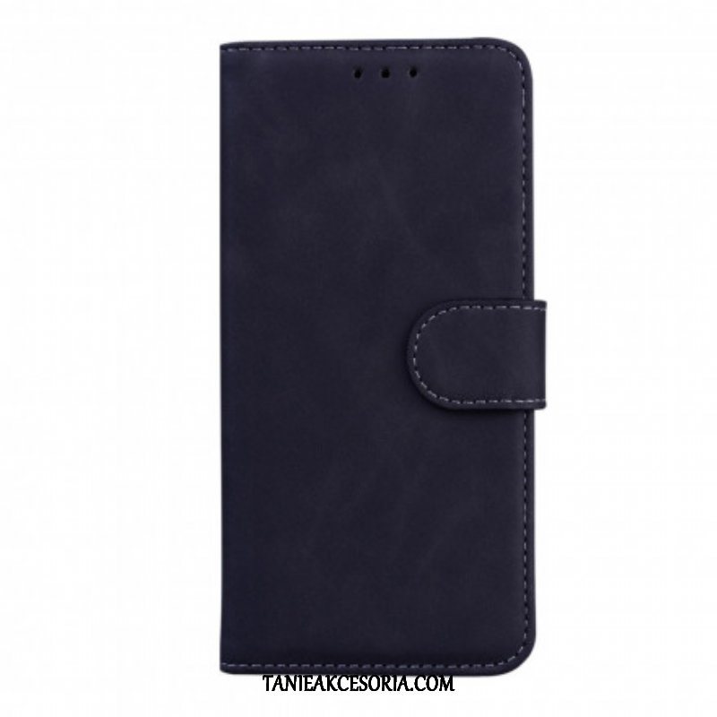 Etui Folio do OnePlus Nord CE 5G Monochromatyczny Efekt Skóry