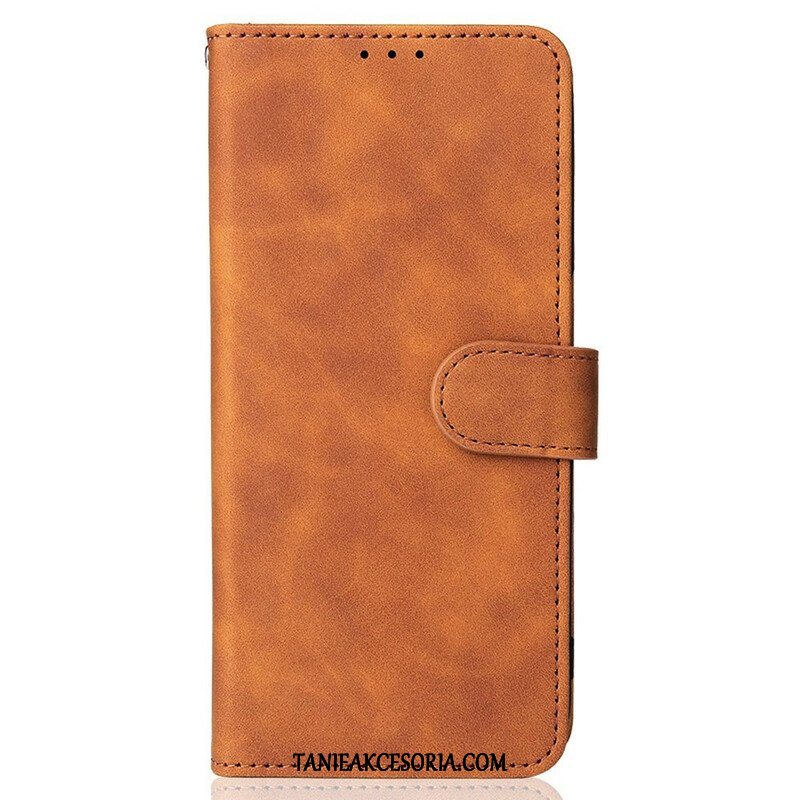 Etui Folio do Oppo A16 / A16s Dotyk Skóry