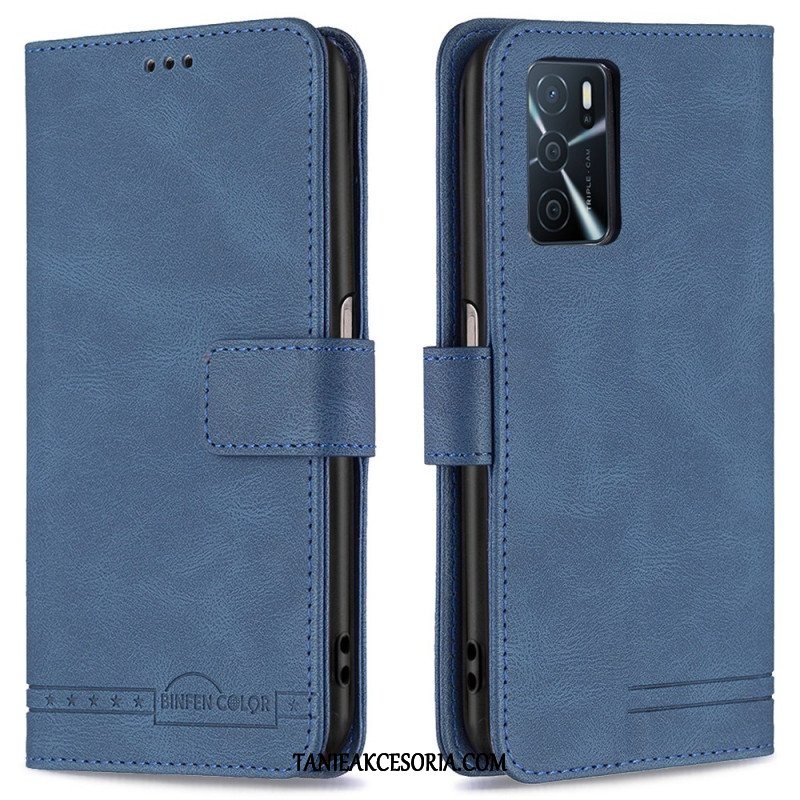 Etui Folio do Oppo A16 / A16s Kolor Rfid Binfen