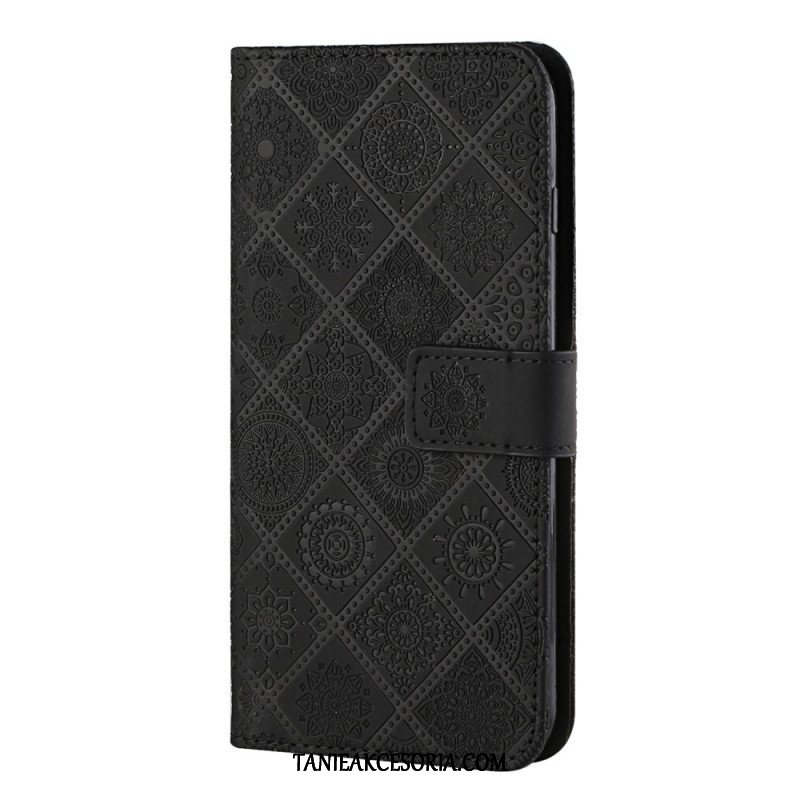 Etui Folio do Oppo A16 / A16s Wzór Gobelinu