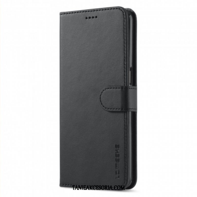 Etui Folio do Oppo A54 5G / A74 5G Lc.imeeke Efekt Skóry