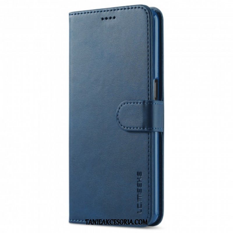 Etui Folio do Oppo A54 5G / A74 5G Lc.imeeke Efekt Skóry