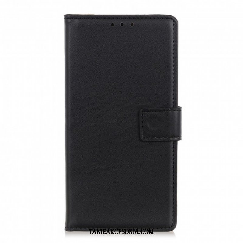 Etui Folio do Oppo A54 5G / A74 5G Zwykła Sztuczna Skóra