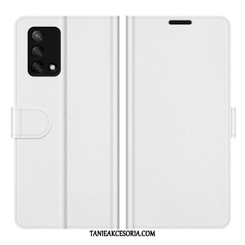 Etui Folio do Oppo A74 4G Ultra Sztuczna Skóra