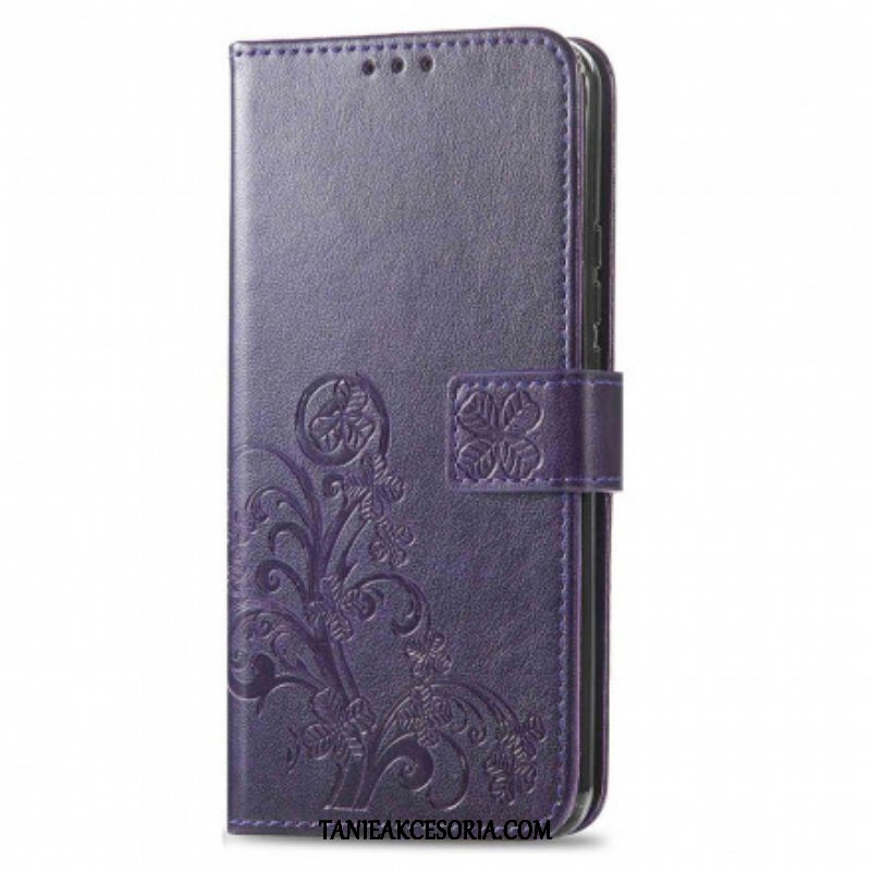 Etui Folio do Oppo A94 5G Czterolistna Koniczyna