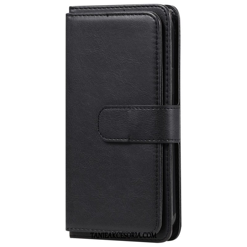 Etui Folio do Oppo A94 5G Etui Na Karty Ze Sztucznej Skóry