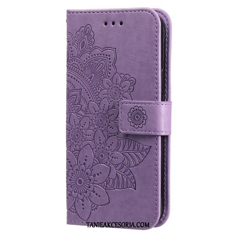 Etui Folio do Oppo Find X5 Lite Mandala Ze Smyczą