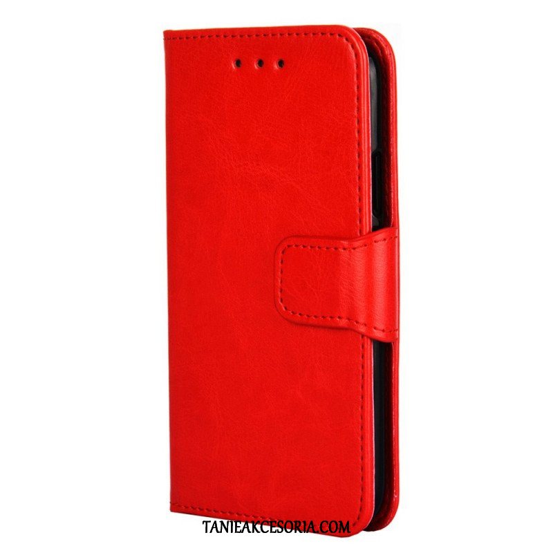 Etui Folio do Oppo Find X5 Pro Skórzany Styl Retro