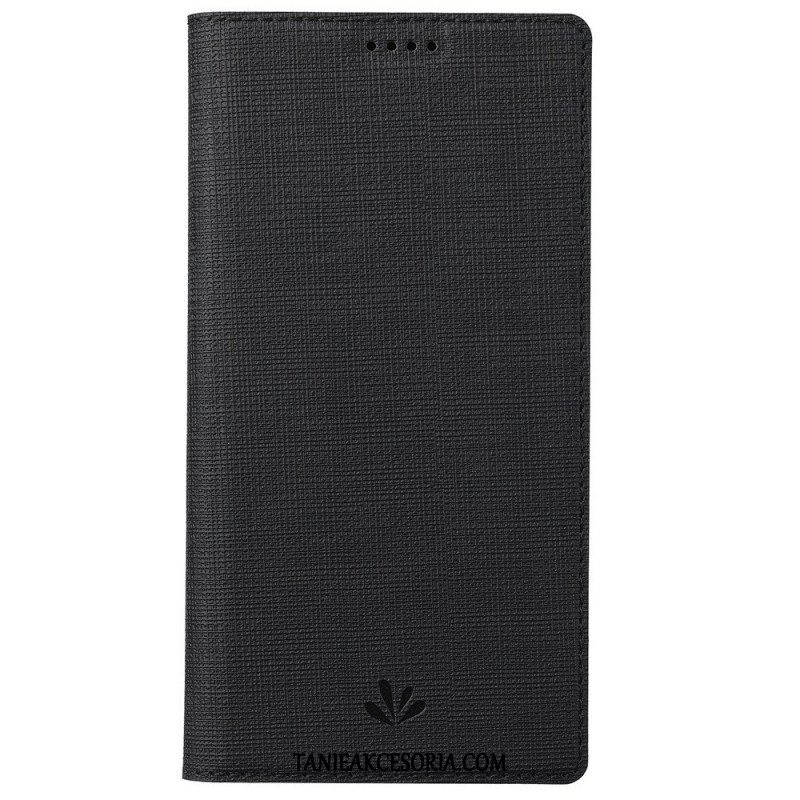 Etui Folio do Oppo Find X5 Pro Vili Tekstura Tkaniny