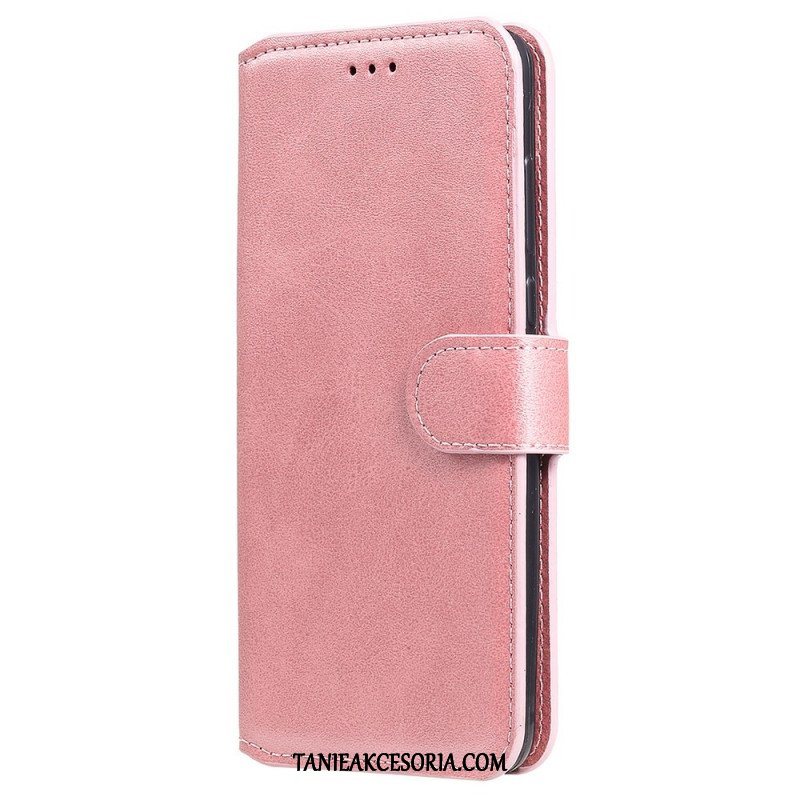 Etui Folio do Oppo Find X5 Stylizacja Skóry