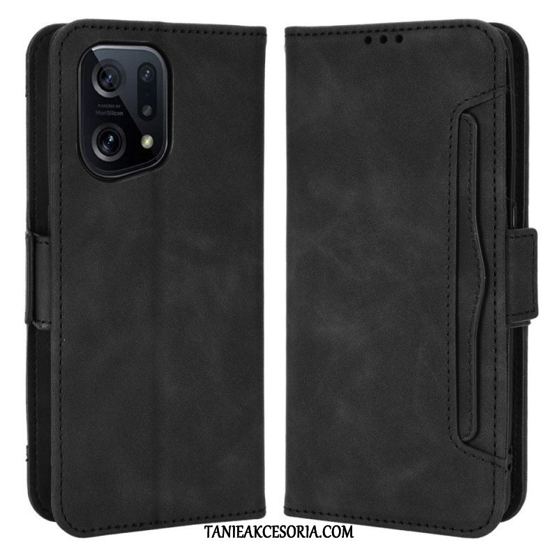 Etui Folio do Oppo Find X5 Wielokartowa Klasa Premier