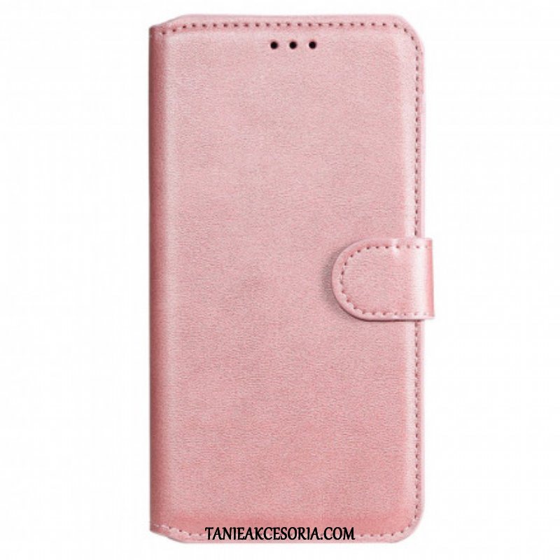 Etui Folio do Oppo Reno 6 5G Jednolity Kolor