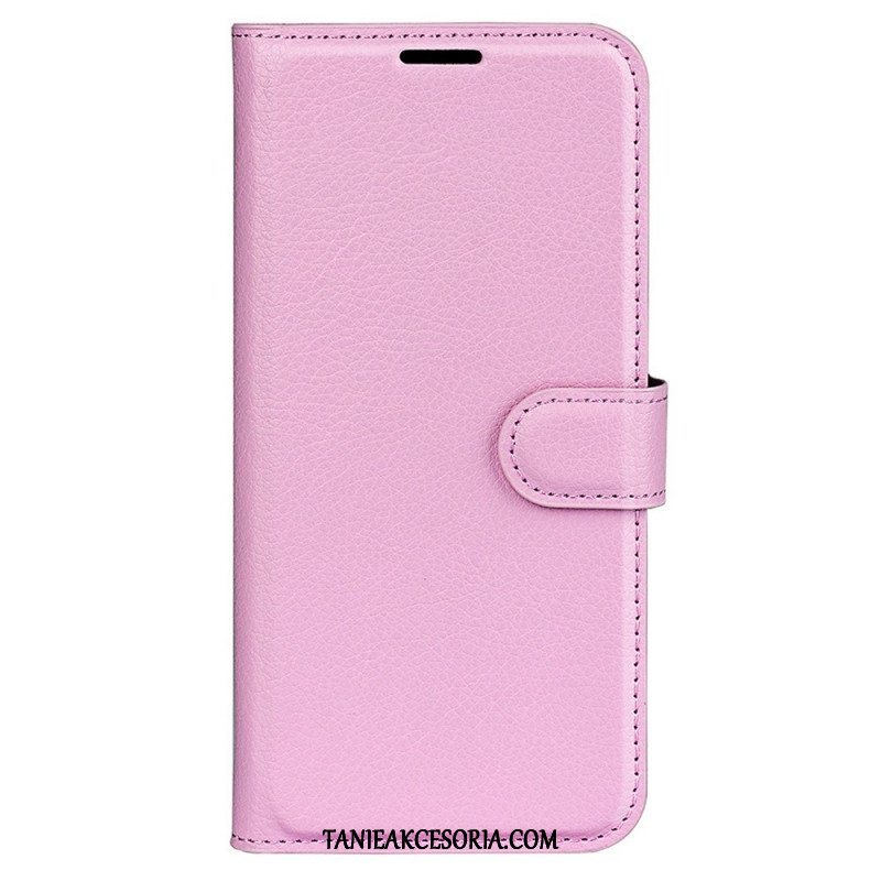 Etui Folio do Oppo Reno 7 Klasyczny Skórzany Styl