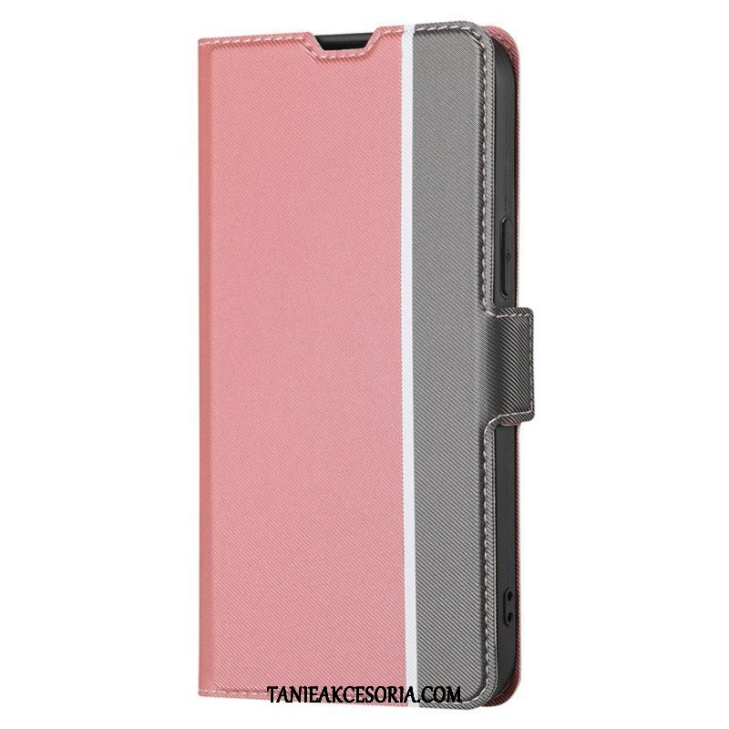 Etui Folio do Oppo Reno 8 Dwutonowy