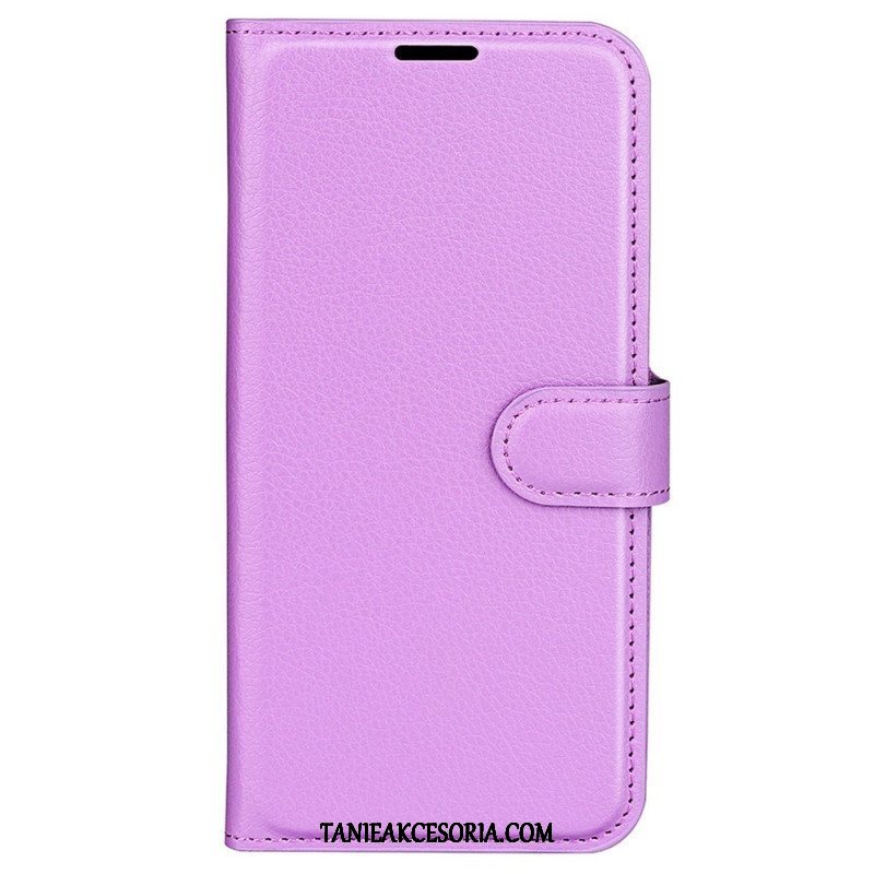 Etui Folio do Oppo Reno 8 Klasyczny Styl