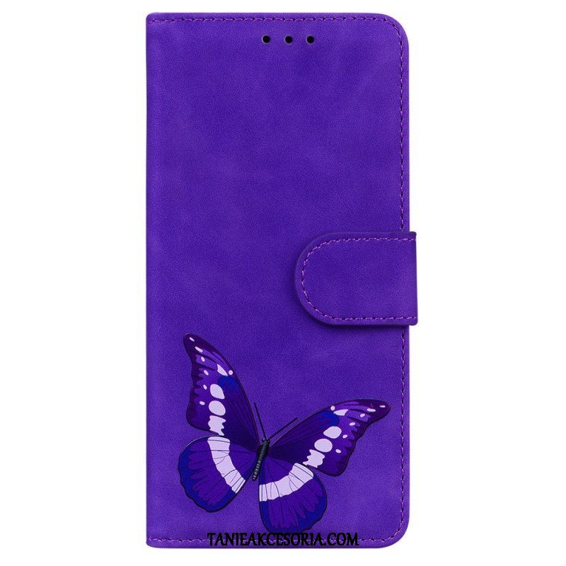 Etui Folio do Oppo Reno 8 Lite Motyl