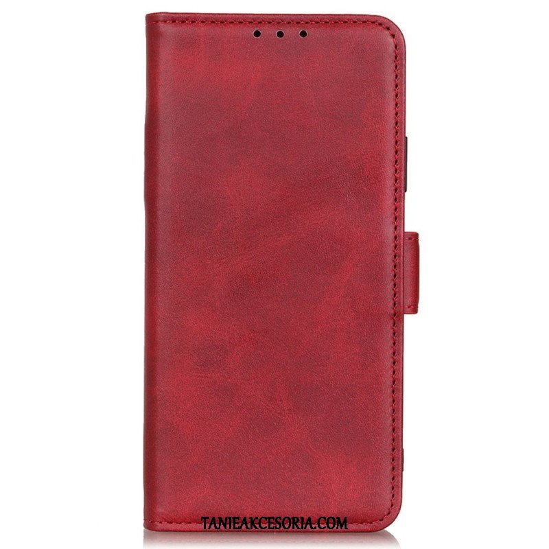 Etui Folio do Oppo Reno 8 Podwójne Zapięcie