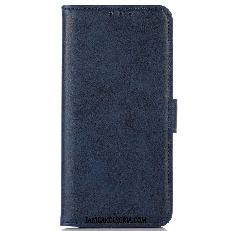 Etui Folio do Poco M4 5G Zwykły Skórzany Styl