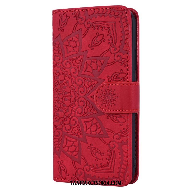 Etui Folio do Poco M4 Pro 5G Barokowo-mandala