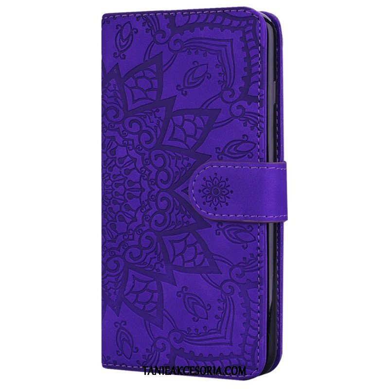 Etui Folio do Poco M4 Pro 5G Barokowo-mandala