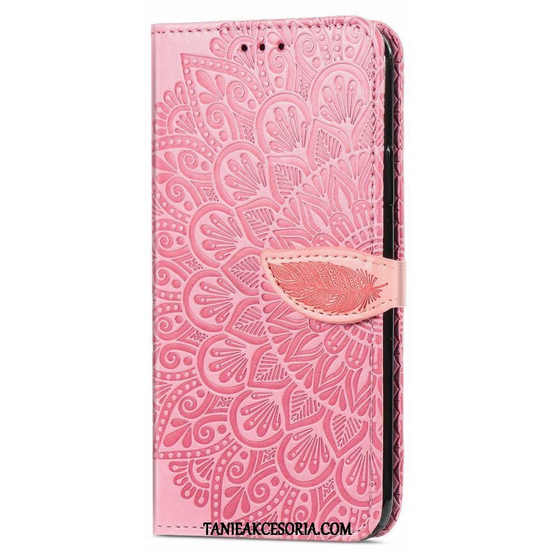 Etui Folio do Poco M4 Pro 5G Plemienne Liście