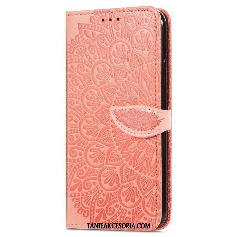 Etui Folio do Poco M4 Pro 5G Plemienne Liście