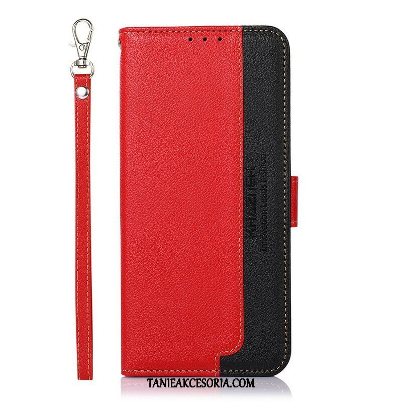 Etui Folio do Poco M5s Rfid Khazneh W Stylu Liczi