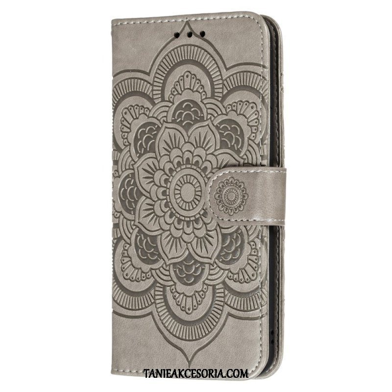 Etui Folio do Poco X4 Pro 5G Mandala Ze Smyczą