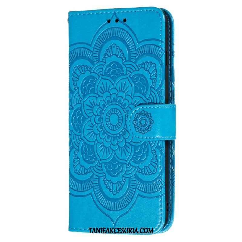 Etui Folio do Poco X4 Pro 5G Mandala Ze Smyczą