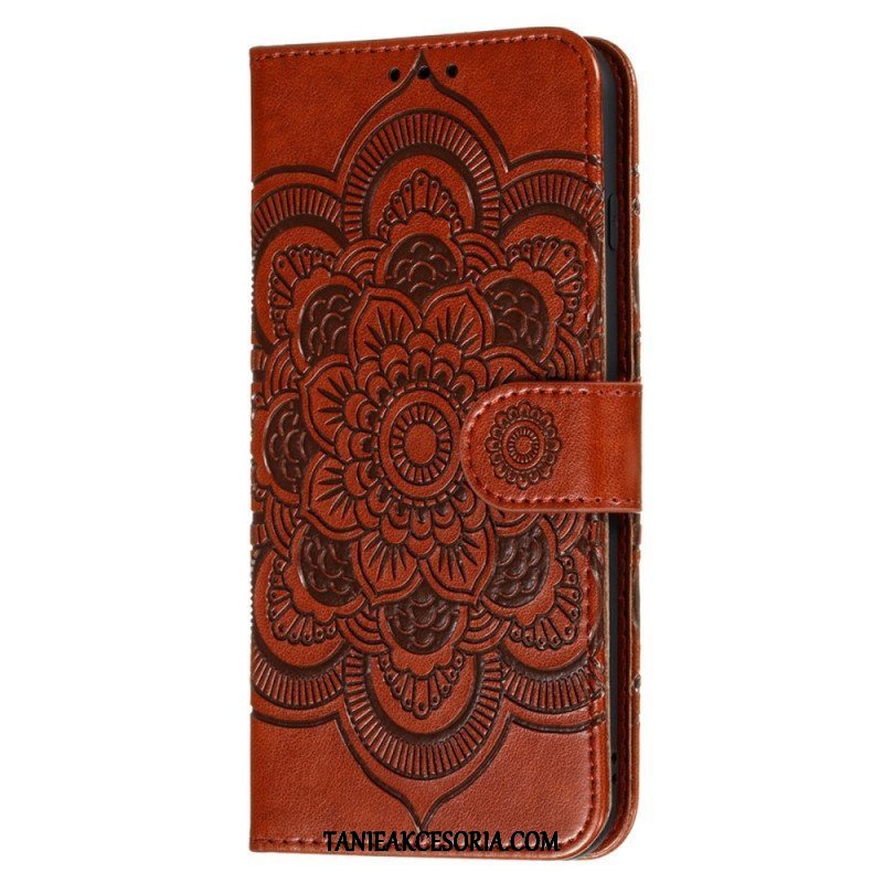 Etui Folio do Poco X4 Pro 5G Mandala Ze Smyczą